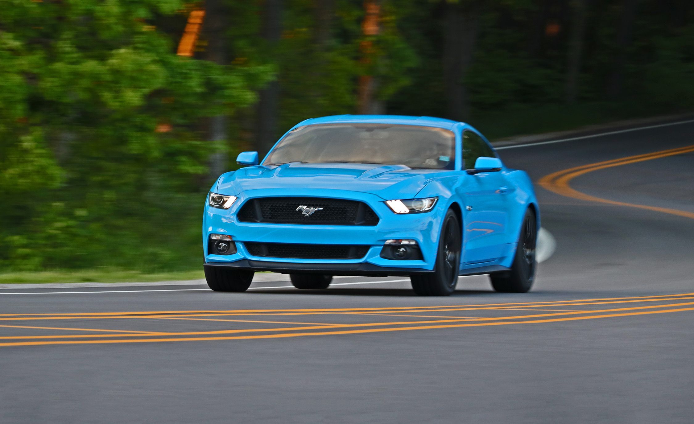 Electric blue shop ford mustang