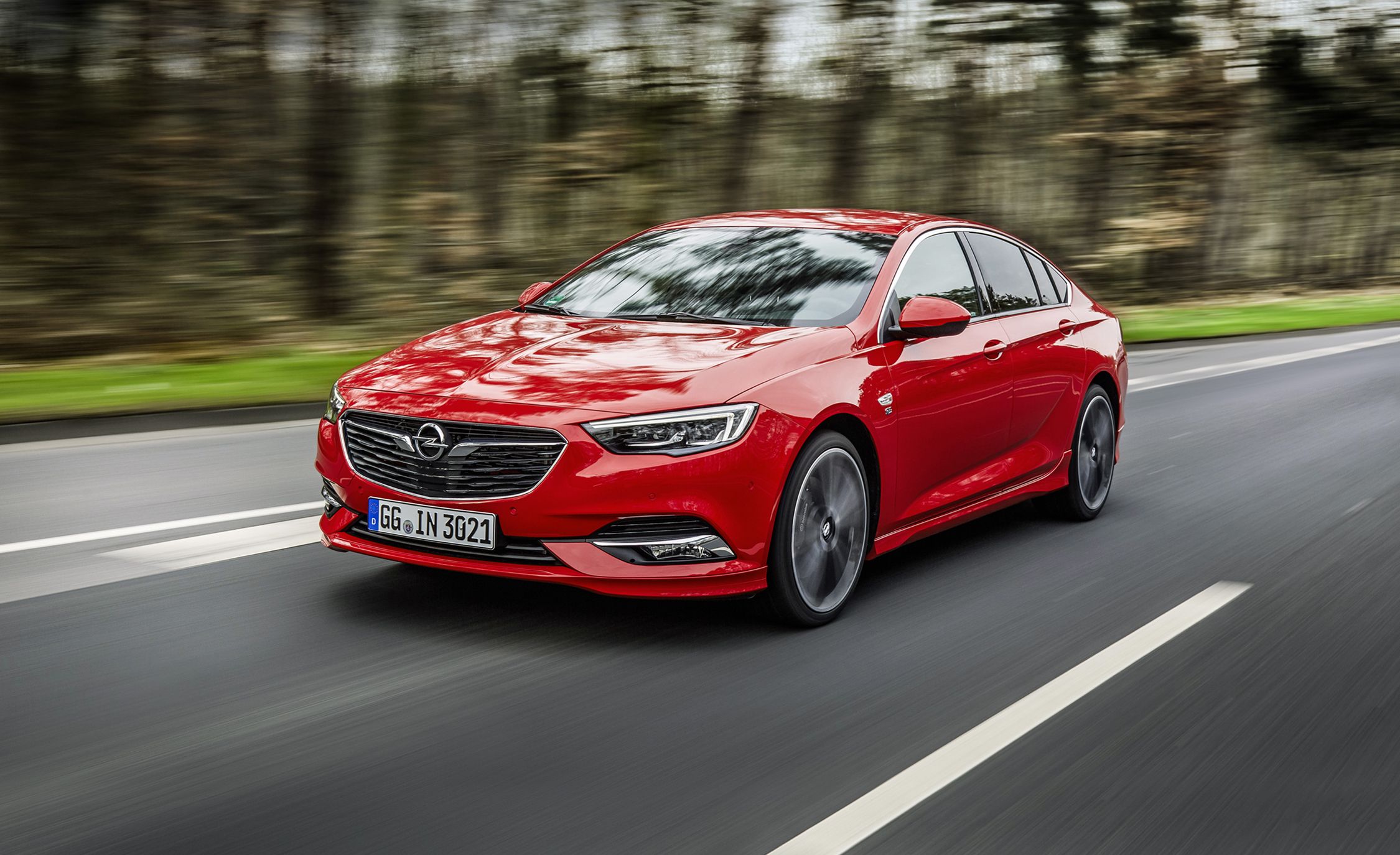 desk tin Waist 2017 Opel Insignia Grand Sport First Drive | Review | Car and Driver