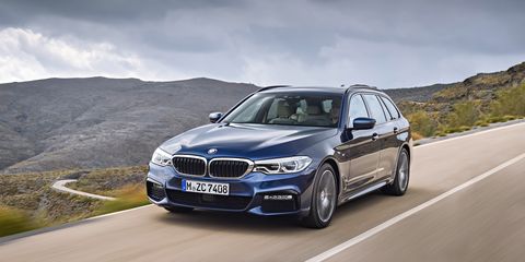 2018 Bmw 5 Series Wagon Euro Spec First Drive Review Car