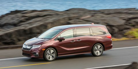 2018 Honda Odyssey First Drive Review Car And Driver