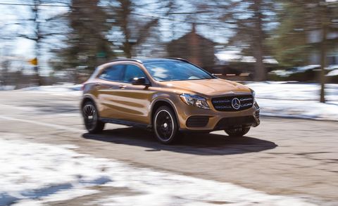 2018 Mercedes Benz Gla250 4matic Test Review Car And Driver