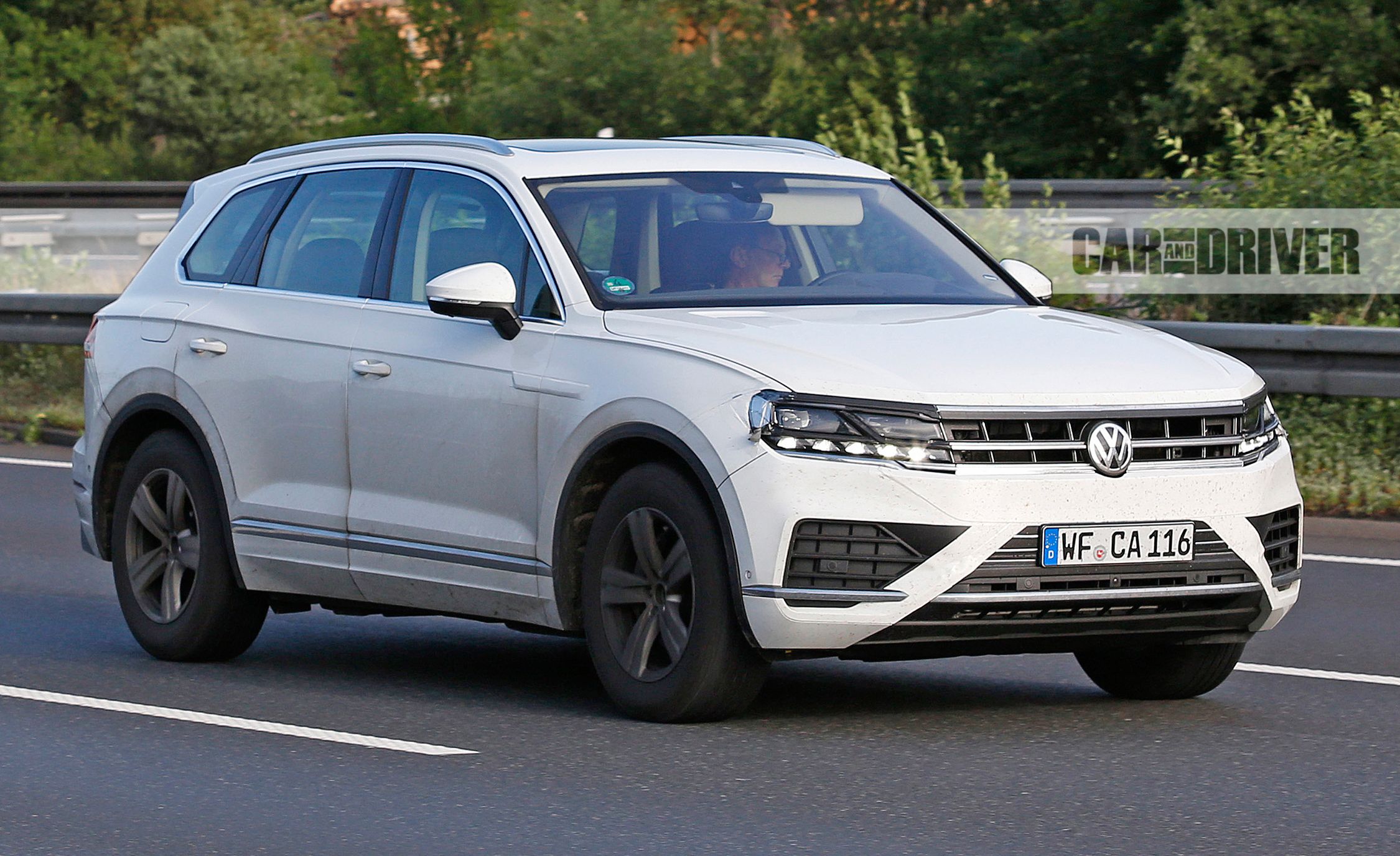 2019 Volkswagen Touareg Spied News Car and Driver