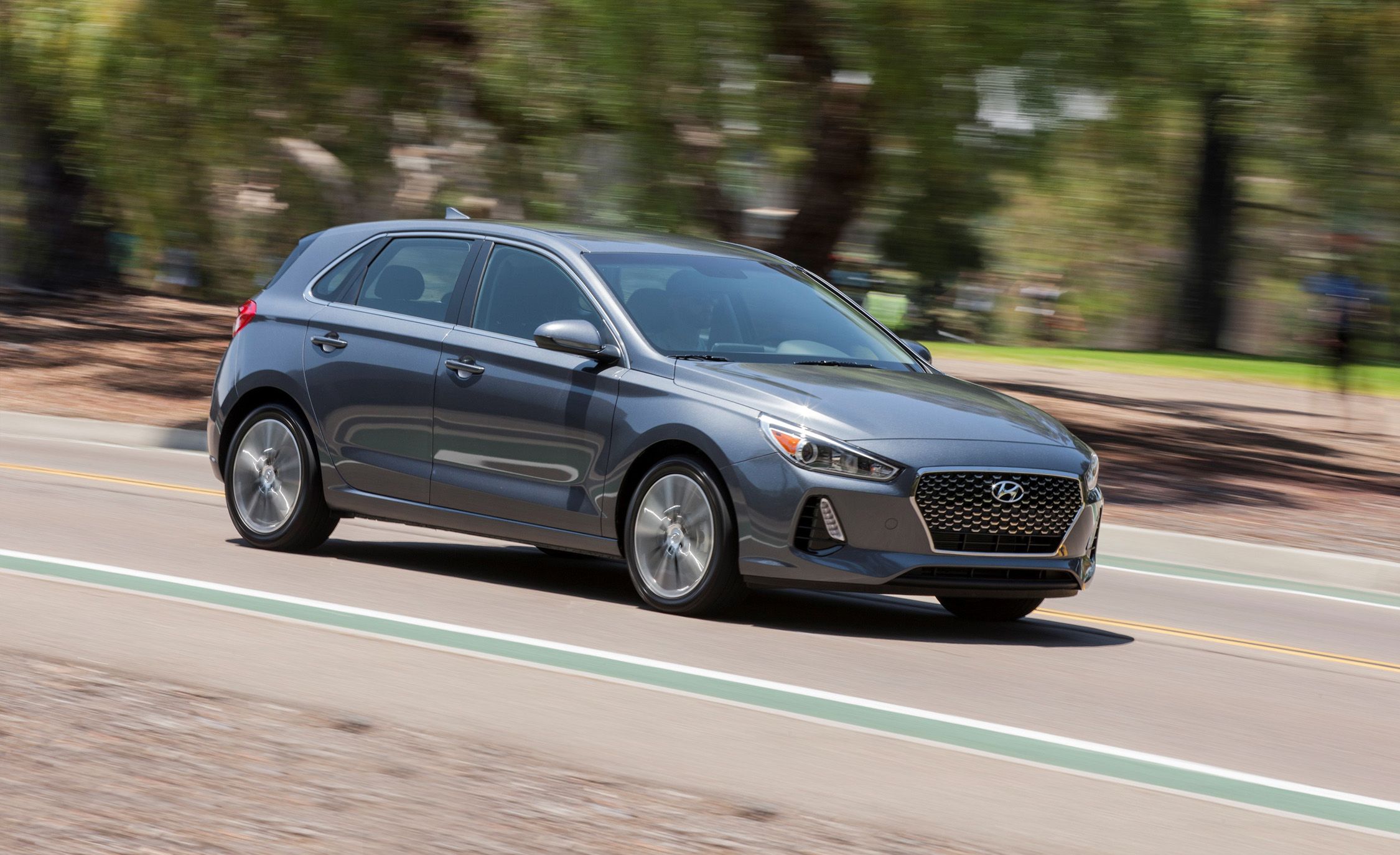 2018 Hyundai Elantra Gt 2 0l Automatic Test Review Car And Driver