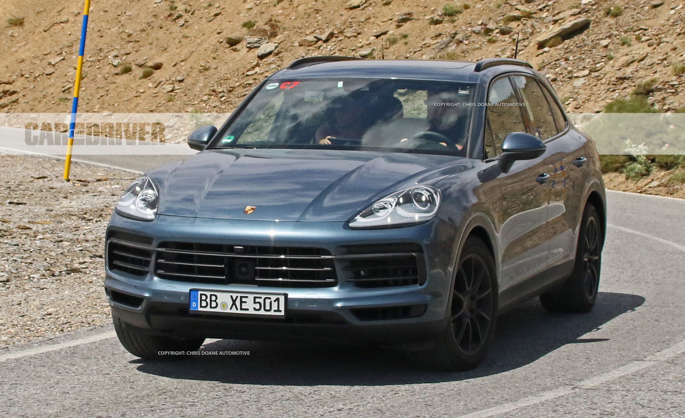 2019 Porsche Cayenne Spy Photos News Car And Driver 2019 Porsche Cayenne Spied Mostly Uncovered