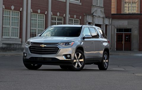 Tested 2018 Chevrolet Traverse V 6 Fwd - 2018 Chevy Traverse Seating Capacity