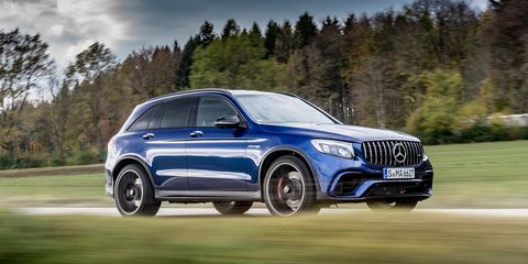 2018 Mercedes Amg Glc63 First Drive Review Car And Driver
