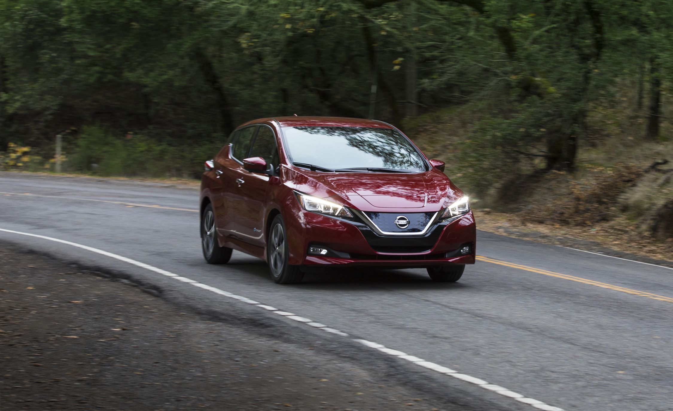 2018 Nissan Leaf First Drive Review Car And Driver