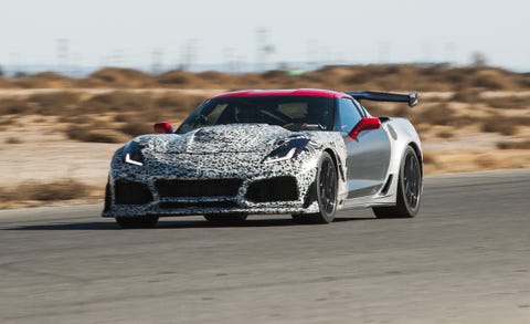 2019 Chevrolet Corvette Zr1 Prototype Ride Review Car And Driver