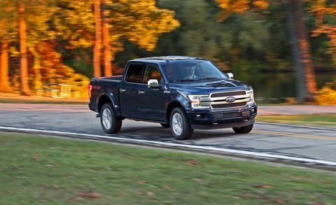2018 Ford F 150 5 0l V 8 4x4 Supercrew Review Car And Driver