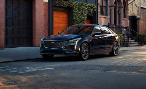2019 Cadillac Ct6 V Price Announced New V 8 Luxury Sedan