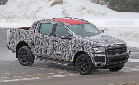 2019 Ford Ranger Wildtrak Spied In The Us News Car And