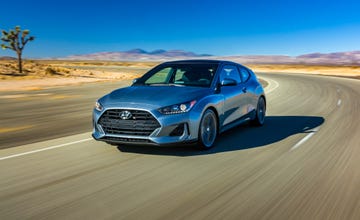 blue 2019 Hyundai Veloster