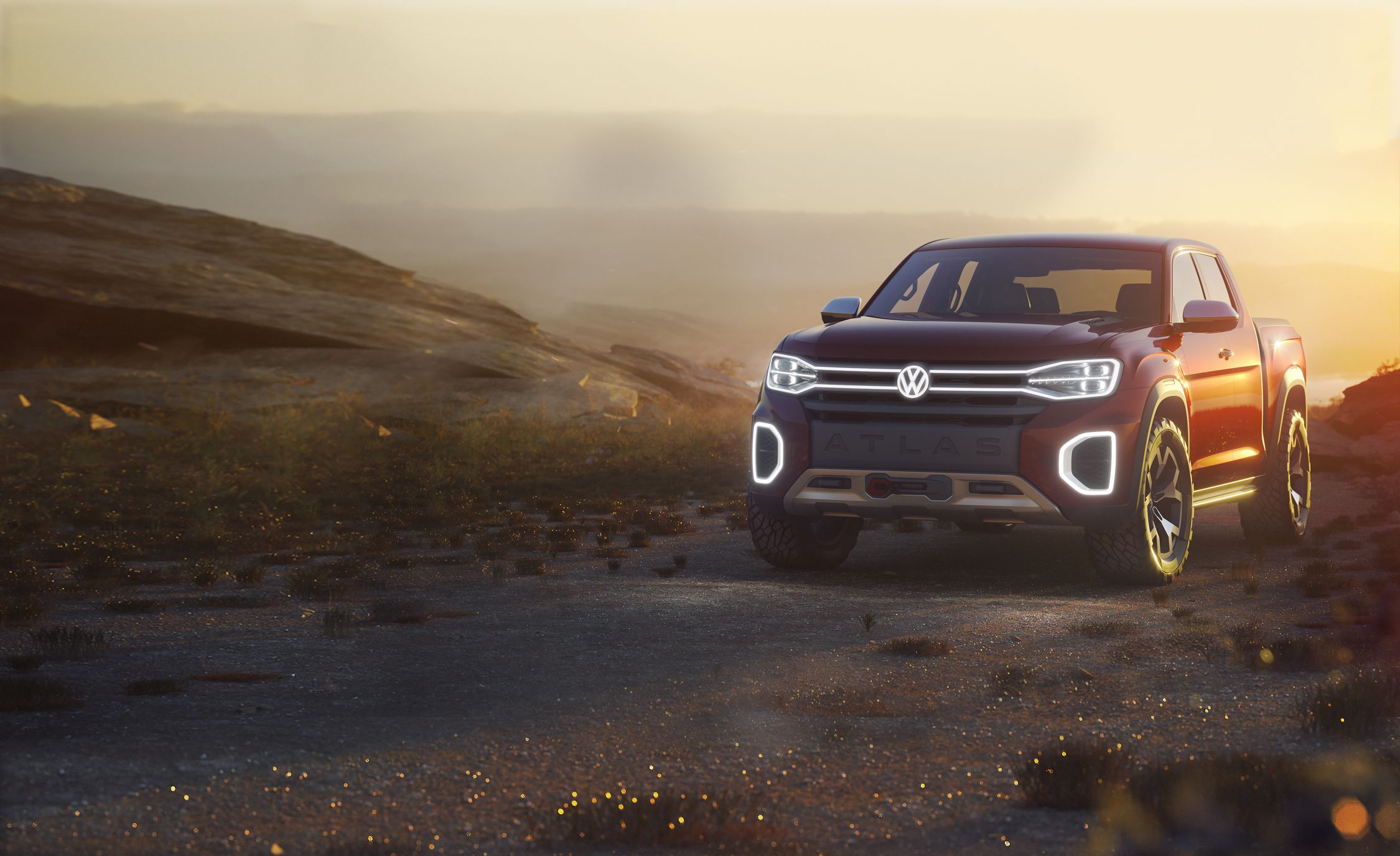 2018 Volkswagen Atlas Tanoak Concept