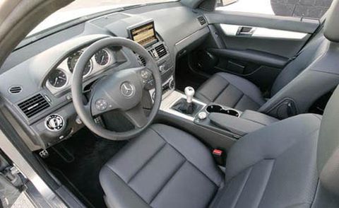 2008 mercedesbenz c300 sport interior