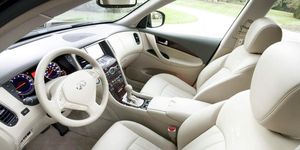 Motor vehicle, Steering part, Automotive design, Steering wheel, Car seat, White, Car, Vehicle door, Car seat cover, Center console, 