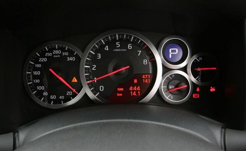 Speedometer, Red, Gauge, Tachometer, Carmine, Orange, Measuring instrument, Odometer, Fuel gauge, Trip computer, 