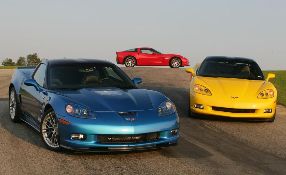 2009 chevrolet corvette zr1, z06, and z51