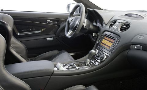 2010 mercedes benz sl65 amg black series interior