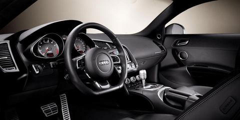 Motor vehicle, Automotive design, Steering part, Steering wheel, White, Speedometer, Center console, Gauge, Carbon, Carmine, 