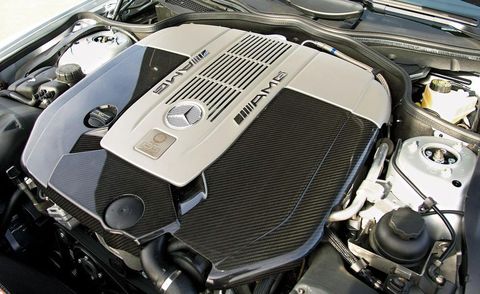 2010 mercedes benz sl65 amg black series 60 liter twin turbocharged v 12 engine