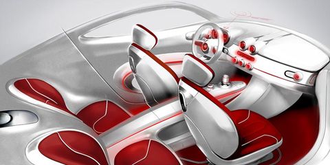 Mode of transport, Automotive design, Red, Carmine, Motorcycle accessories, Design, Silver, Concept car, Luxury vehicle, Classic car, 