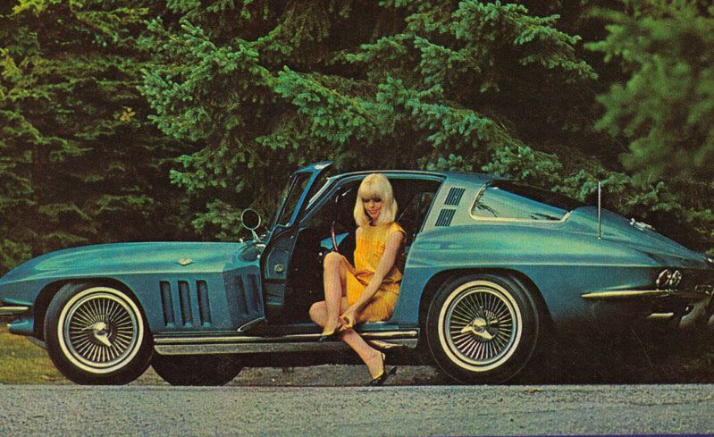  Prueba en carretera del Chevrolet Corvette Sting Ray de 1965