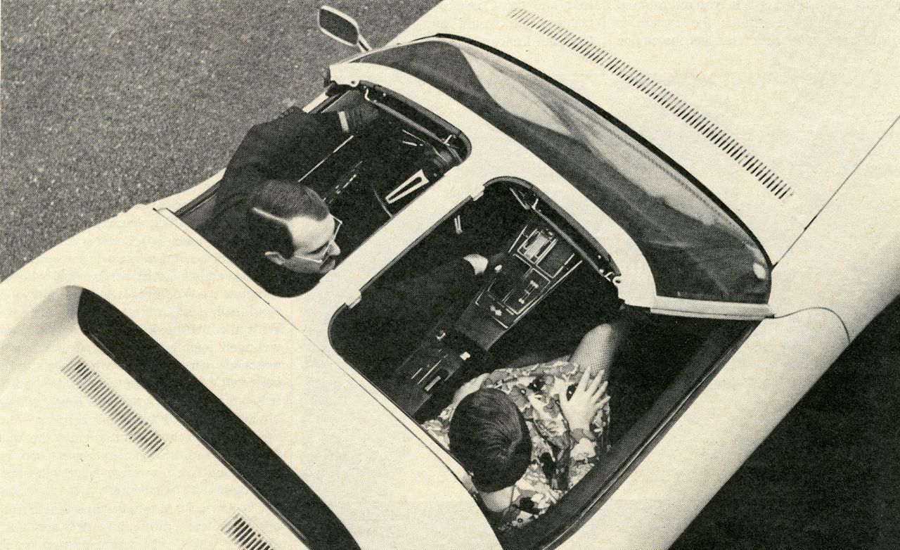 C3 1968 Chevrolet Corvette Washer Bag. W/Air Conditioning - CA