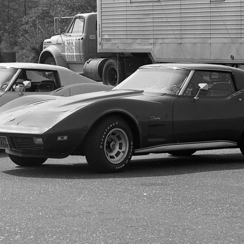 corvette stingray 1976 black