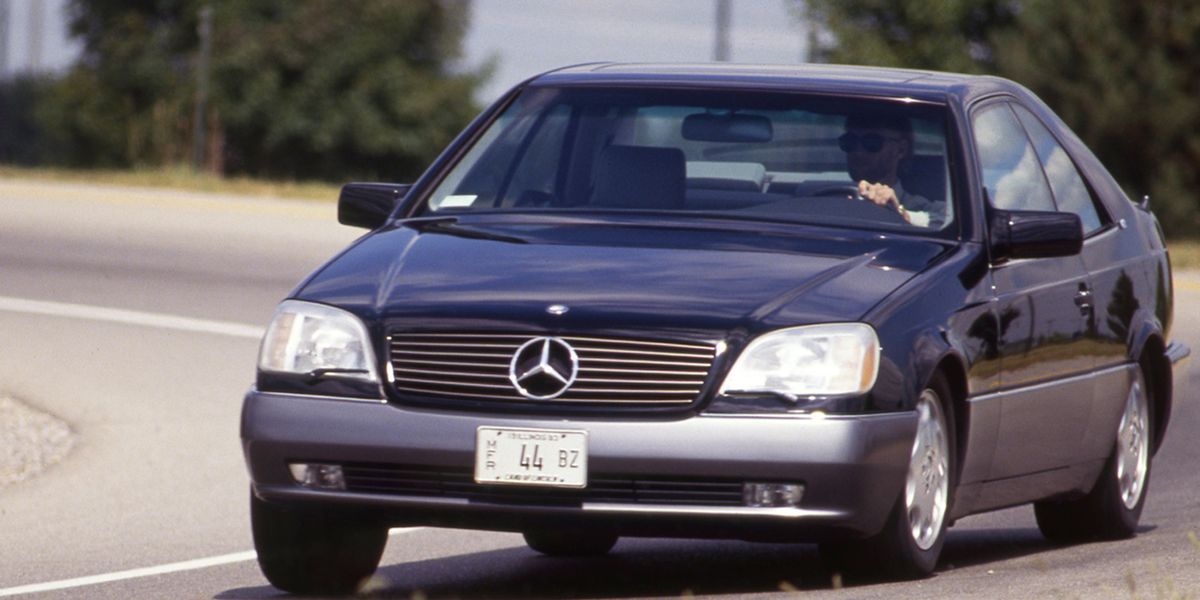 erosión Cuaderno gastar 1993 Mercedes-Benz 600SEC Road Test