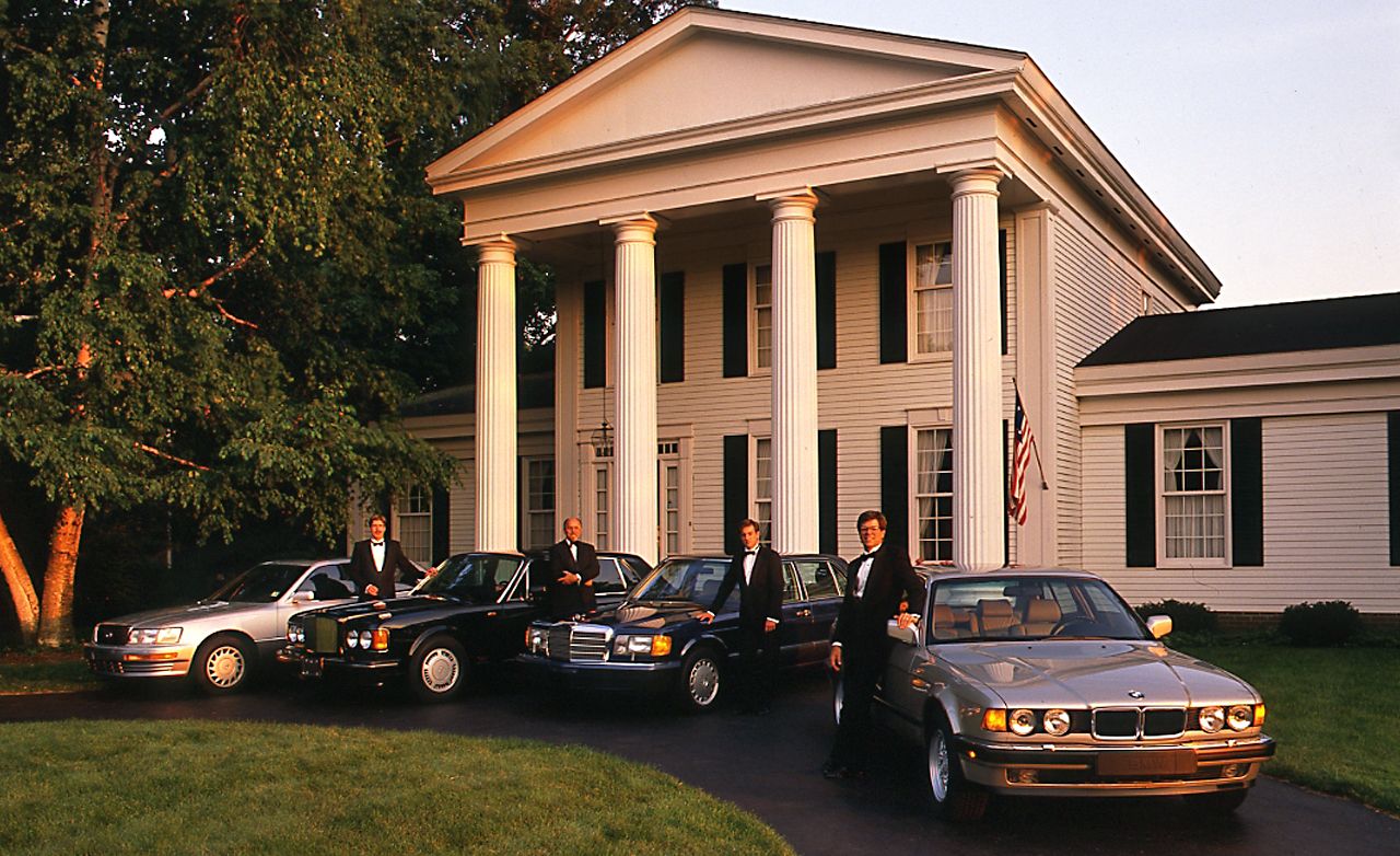 From the Archive: 1990 Luxury Sedan Comparison Test