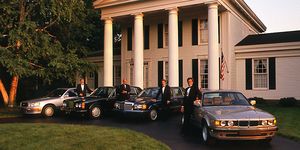 1990 luxury sedan lineup