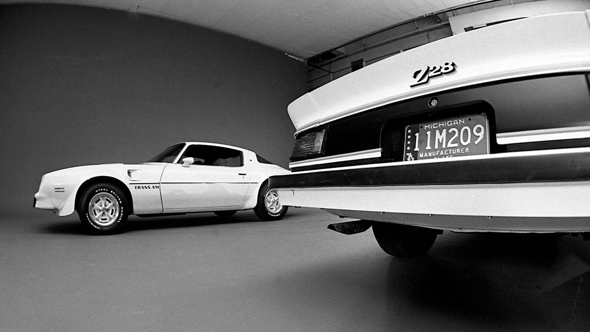 Tested: 1977 Chevrolet Camaro Z/28 vs. Pontiac Firebird Trans-Am