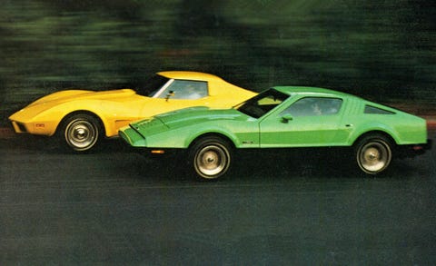 Chevrolet Corvette Stingray Vs Bricklin Sv 1 8211 Comparison
