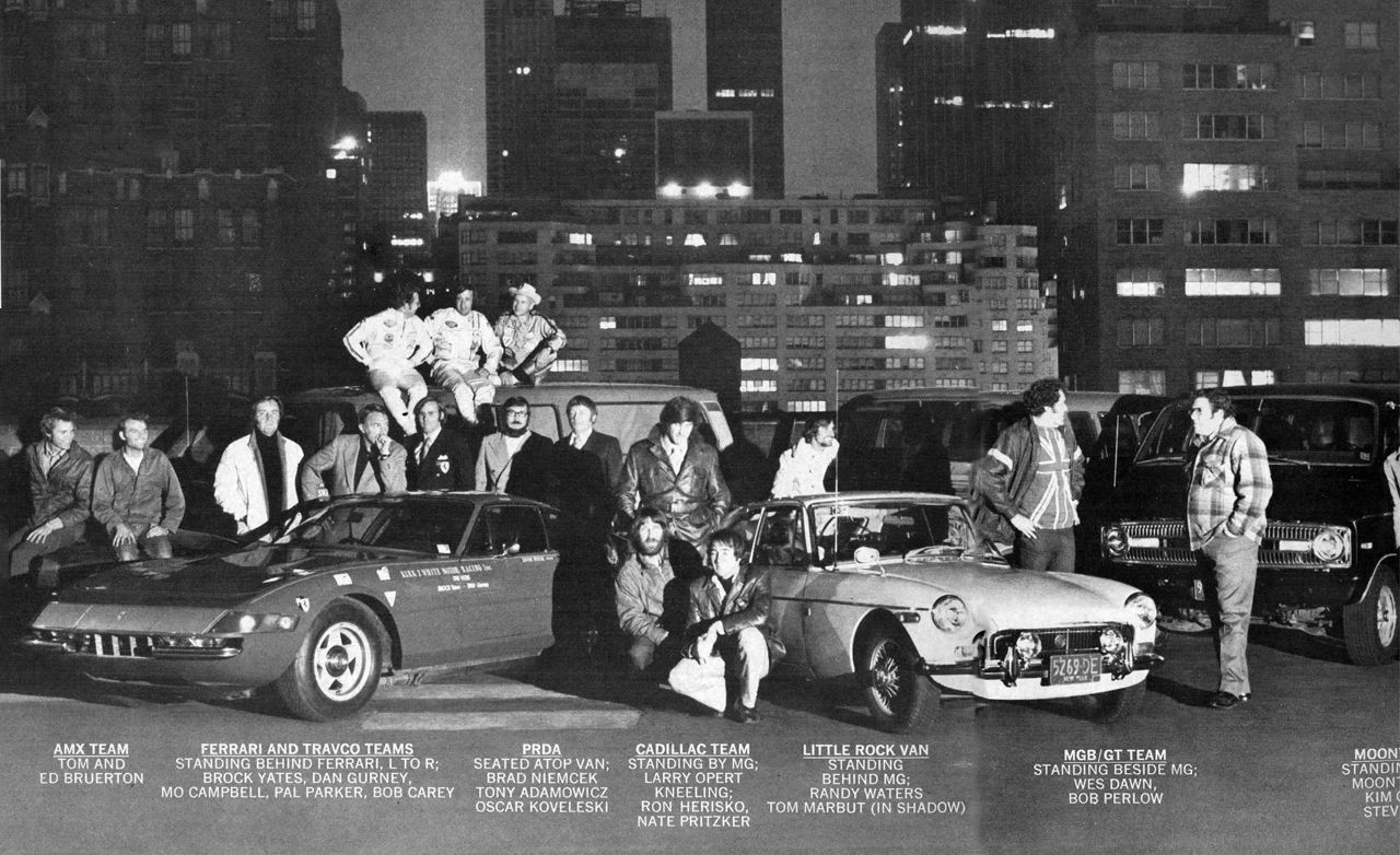 The Cannonball Run Cars  List of The Cannonball Run Vehicles