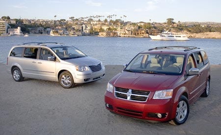 2008 Chrysler Town Amp Country And Dodge Grand Caravan