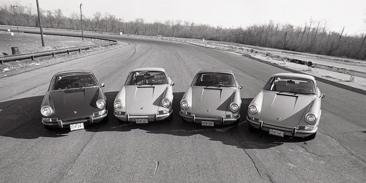Tested: 1969 Porsche 912 vs. 911T Targa, 911E, 911S