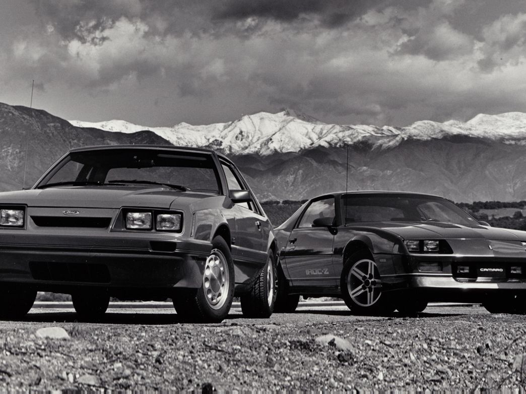 From the Archive: Camaro IROC-Z vs. Mustang LX 