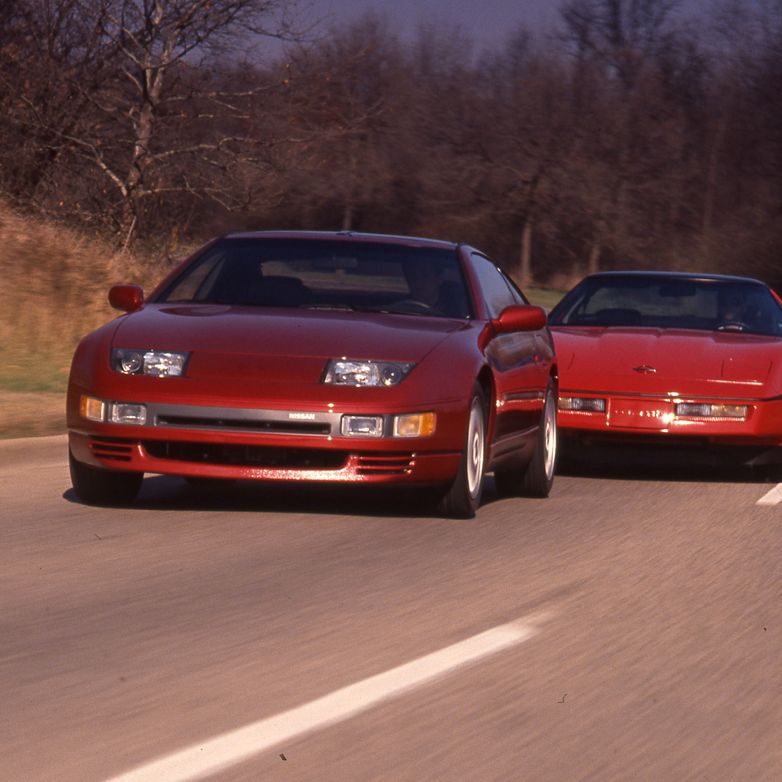  Probado: Chevrolet Corvette Z51 de 1991 frente a Nissan 300ZX Turbo