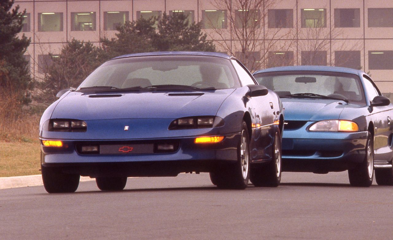 From the Archive: 1994 Mustang vs. Camaro