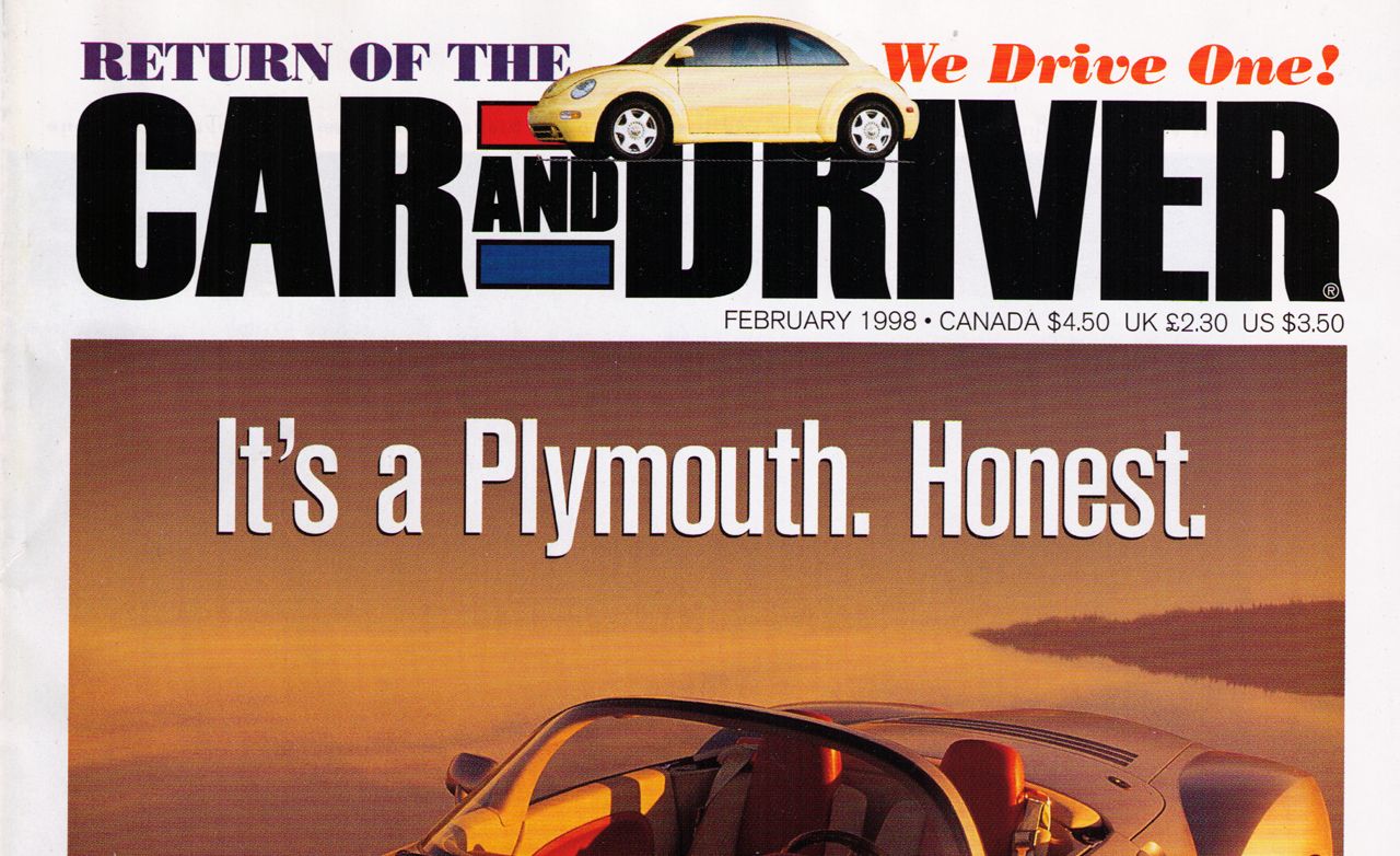 Car and Driver Magazine: February 1998 Issue