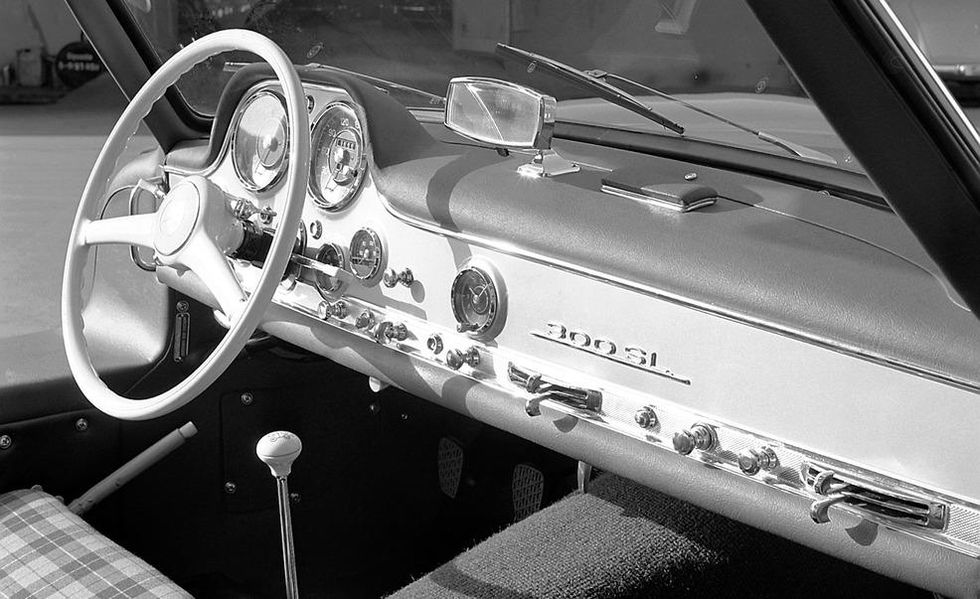 1954 1957 mercedes benz 300sl coupé spare tire