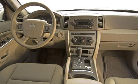 2006 jeep grand cherokee laredo interior