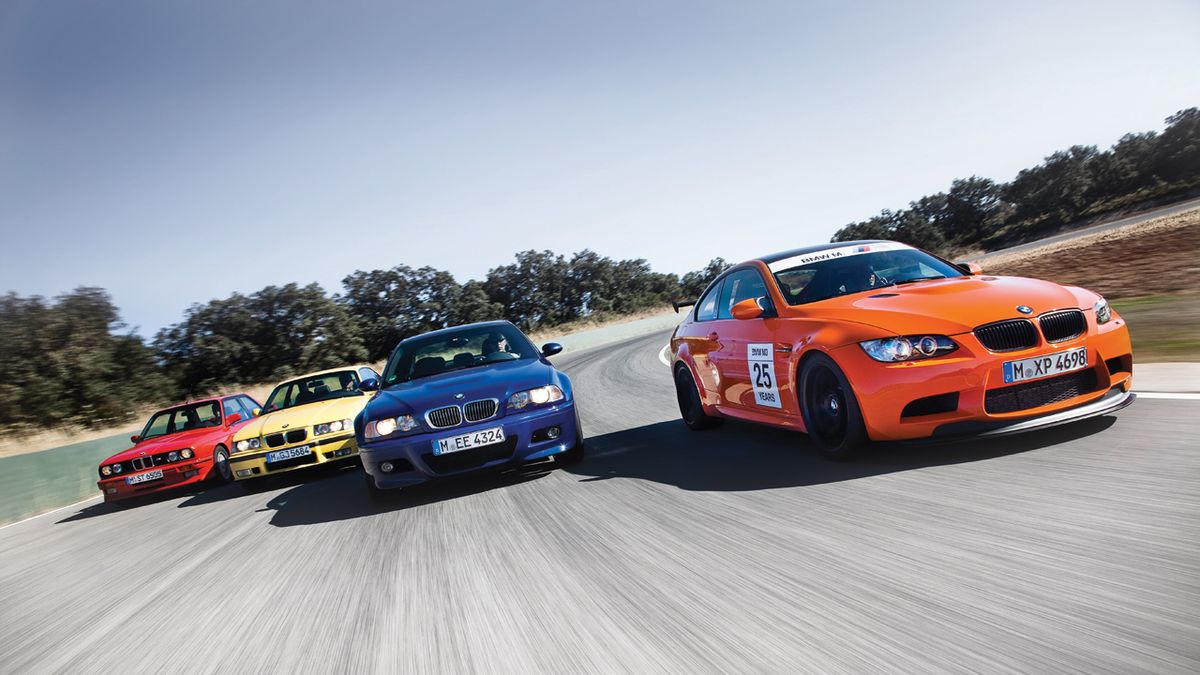 25 Years of the BMW M3: Four Generations on the Track