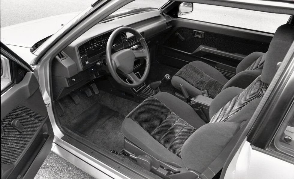 1987 toyota corolla fx16 gt s interior