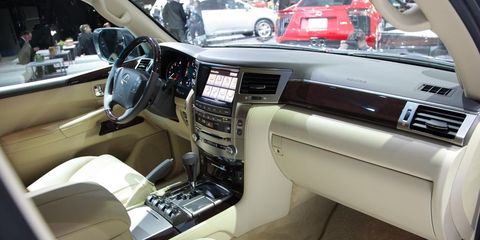 Mildly Updated 2013 Lexus Lx570 Is Second Product To Wear