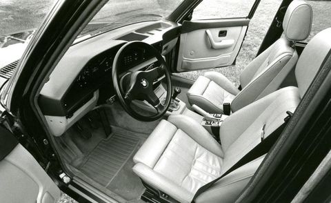 1987 bmw m5 interior