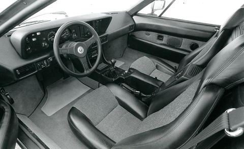1979 bmw m1 interior