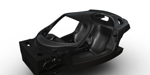 Ferrari Debuts Carbon Fiber Tub For Enzo Replacement We Go