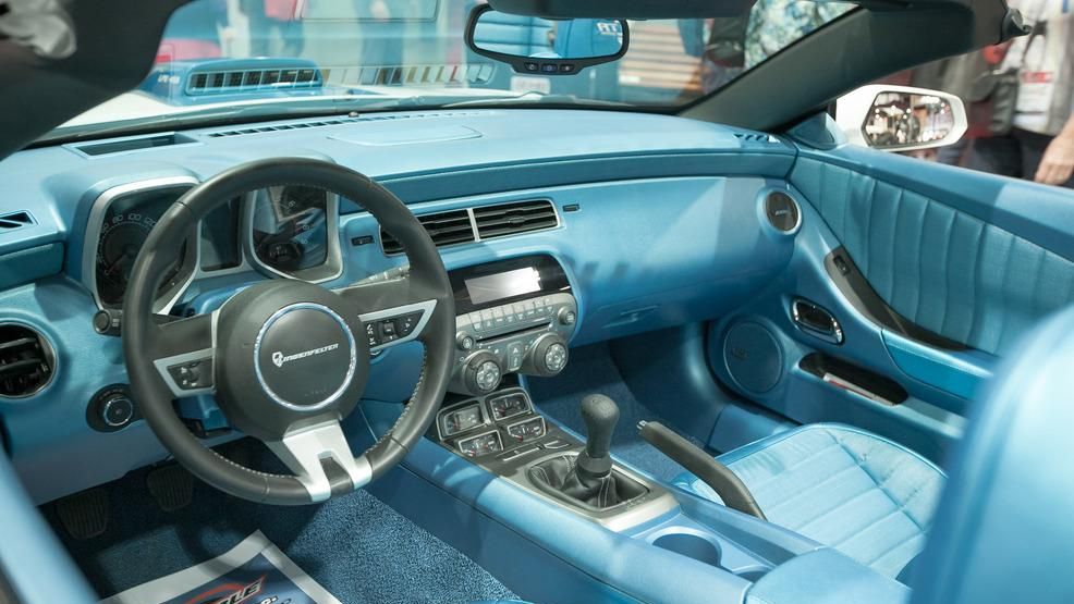Modern Classics - Custom Camaro Interior, modern classics