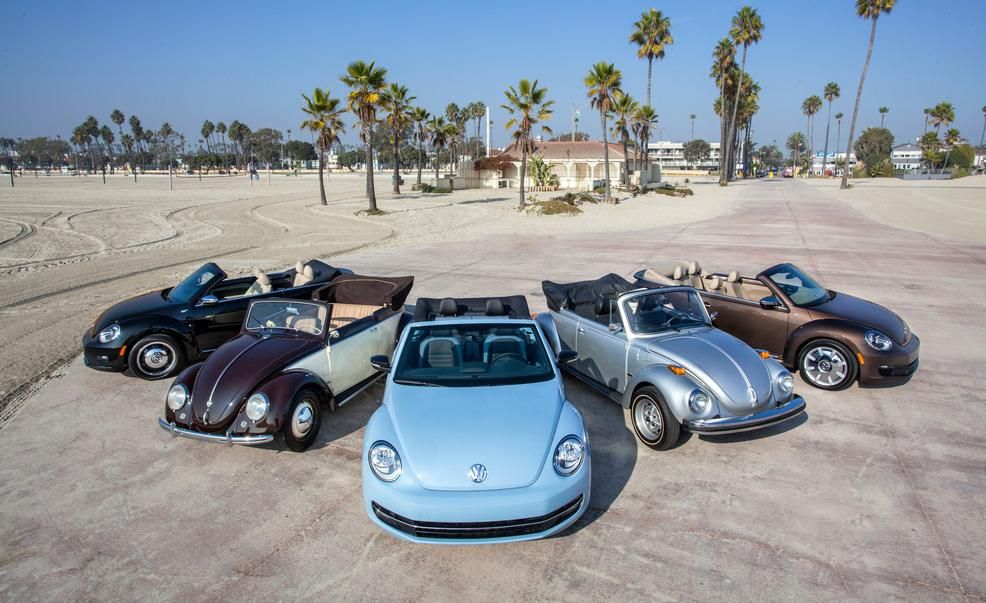 Reveals '60s, and '70s Beetle Convertibles [2012 LA Show]